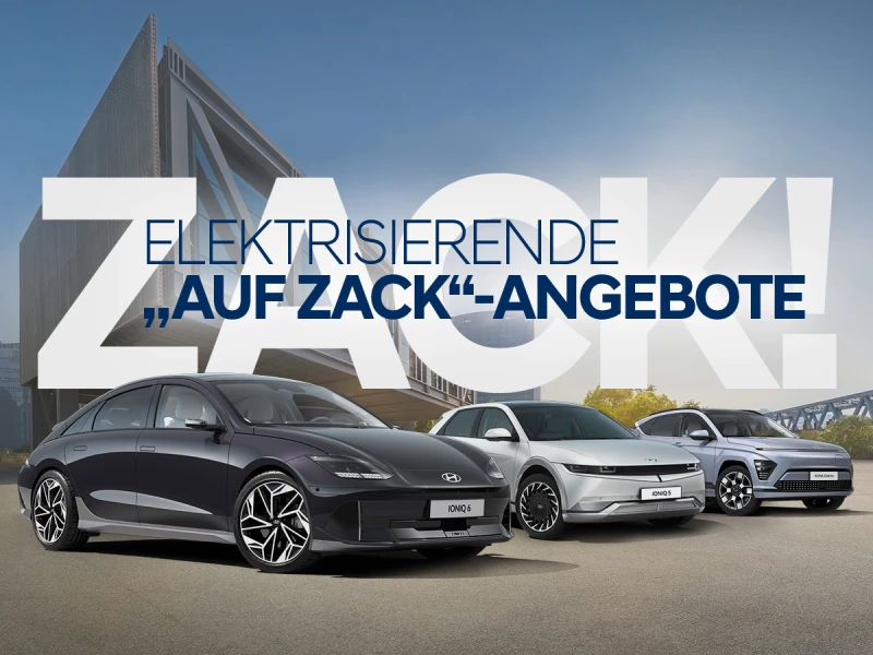 Elektrisierende "Auf Zack"-Angebote bei Hyundai Thüllen